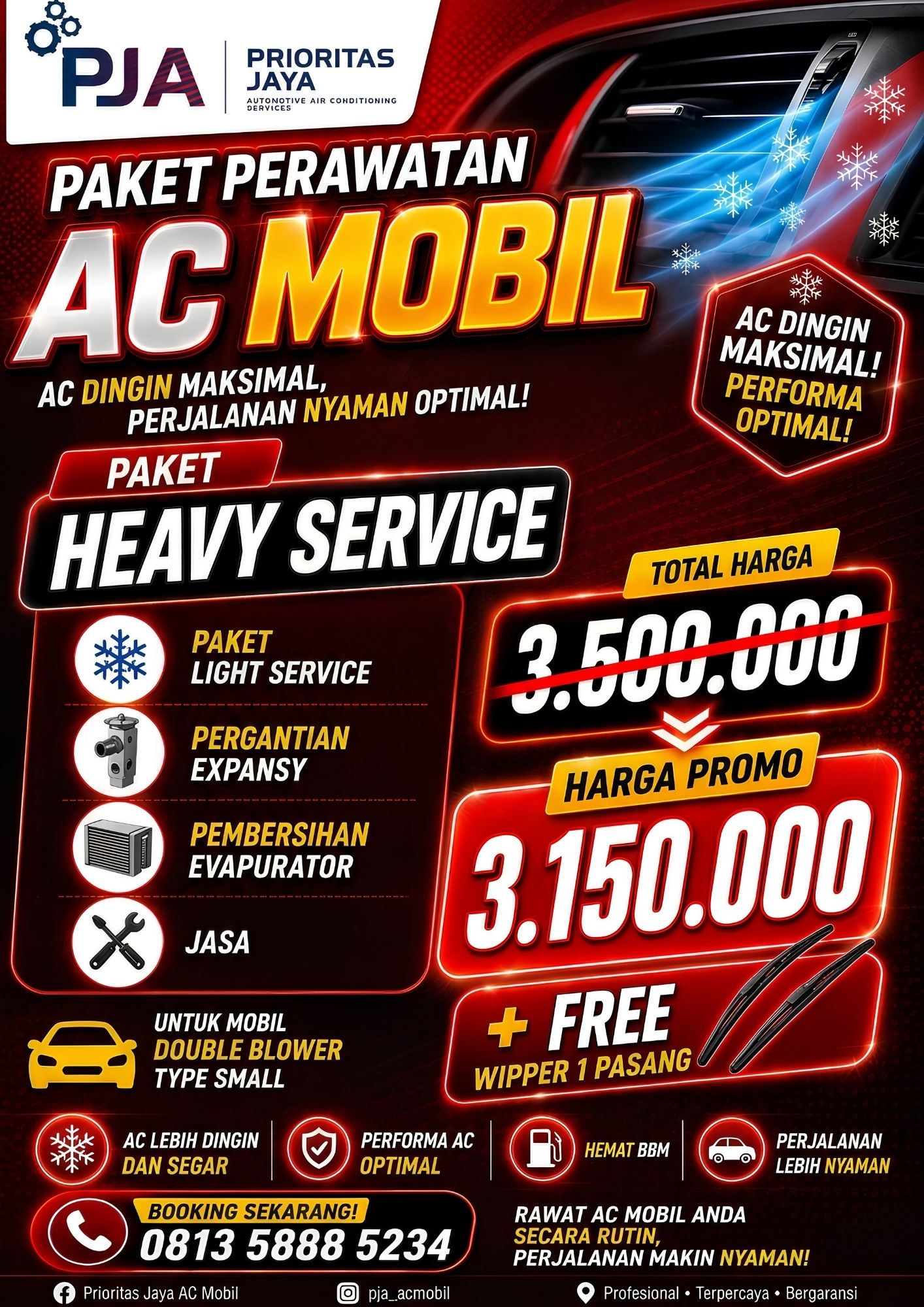 promo heavy service DB
