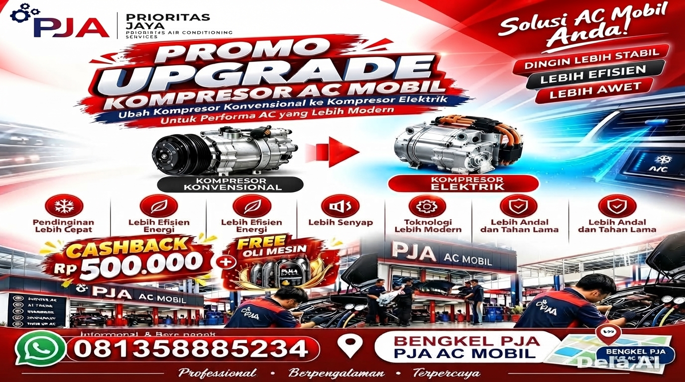 Promo upgrade Kompressor